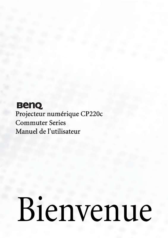 Guide utilisation BENQ CP220C  de la marque BENQ