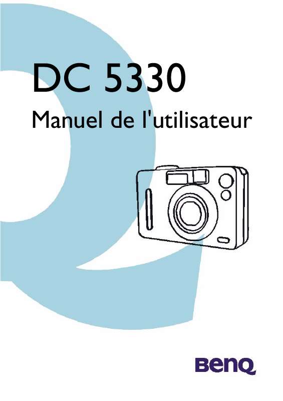 Guide utilisation  BENQ DC 5330  de la marque BENQ