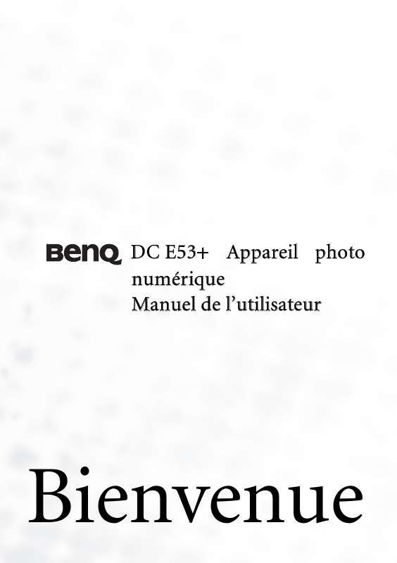 Guide utilisation BENQ E53+  de la marque BENQ