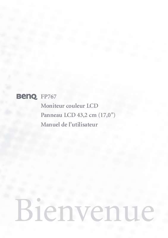 Guide utilisation BENQ FP757 V2  de la marque BENQ