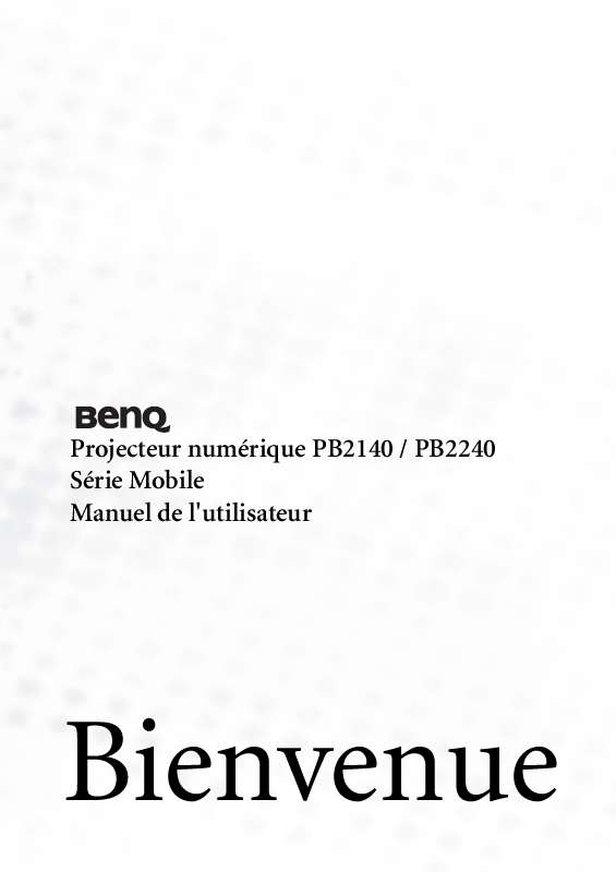 Guide utilisation BENQ PB2140  de la marque BENQ