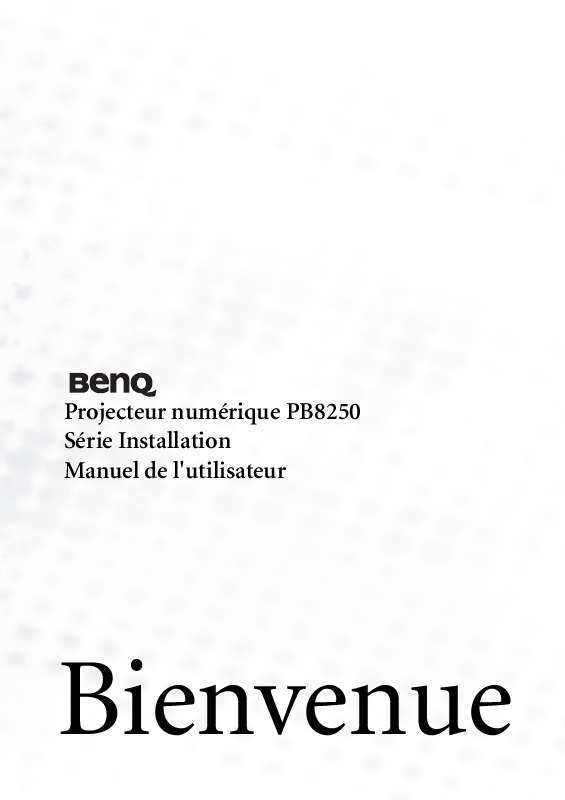Guide utilisation BENQ PB8250  de la marque BENQ