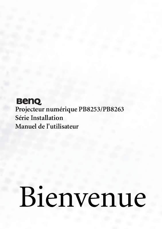 Guide utilisation BENQ PB8253  de la marque BENQ