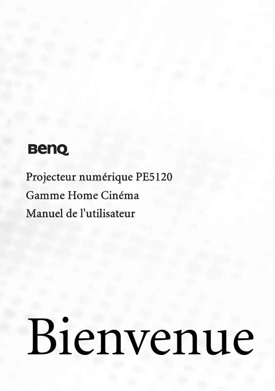 Guide utilisation BENQ PE5120  de la marque BENQ