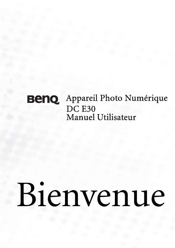 Guide utilisation BENQ E30  de la marque BENQ