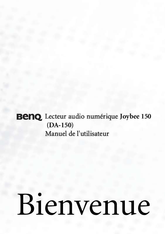 Guide utilisation BENQ JOYBEE 150  de la marque BENQ