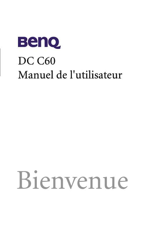 Guide utilisation BENQ C60  de la marque BENQ