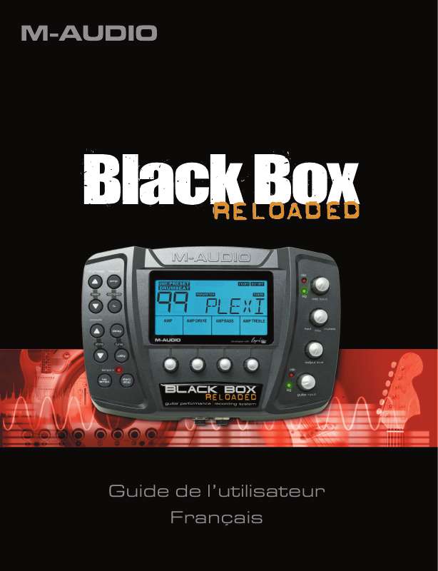 Guide utilisation M-AUDIO BLACK BOX RELOADED  de la marque M-AUDIO
