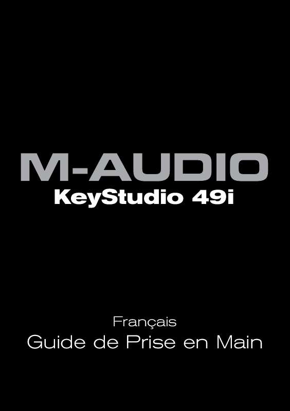 Guide utilisation M-AUDIO KEYSTUDIO 49I  de la marque M-AUDIO