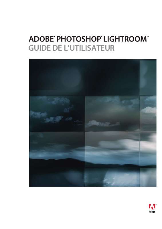 Guide utilisation ADOBE PHOTOSHOP LIGHTROOM  de la marque ADOBE