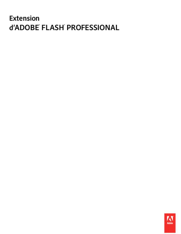 Guide utilisation ADOBE FLASH  de la marque ADOBE