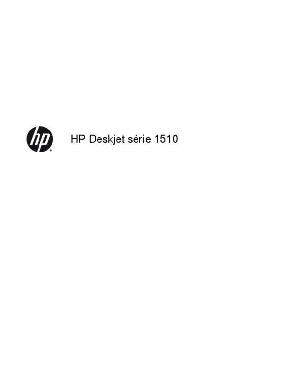 Guide utilisation HP DESKJET 1510  de la marque HP