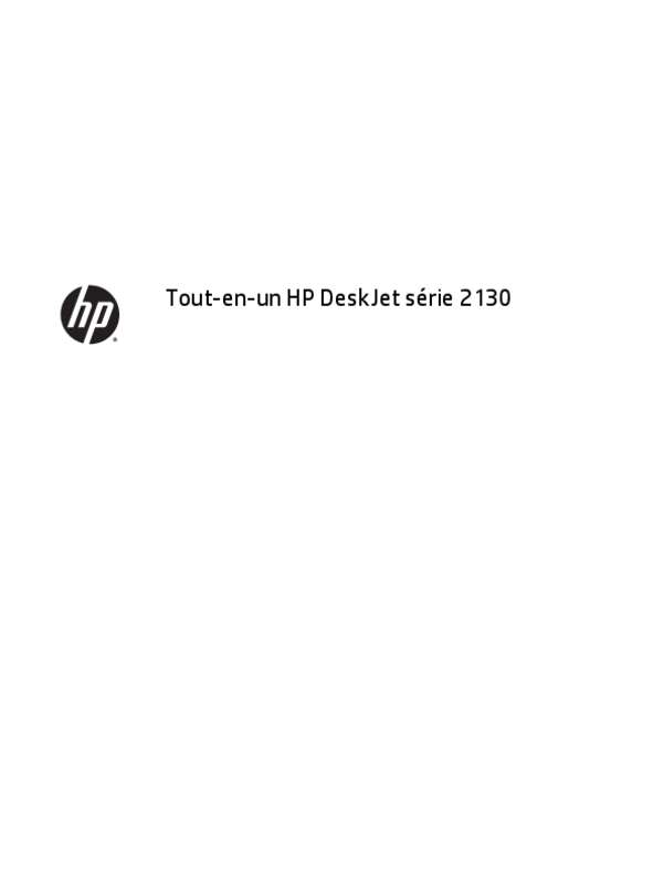 Guide utilisation HP DESKJET 2130  de la marque HP