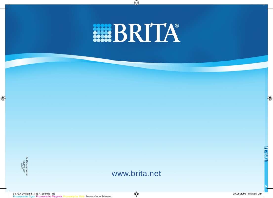 Guide utilisation BRITA MAXTRA de la marque BRITA