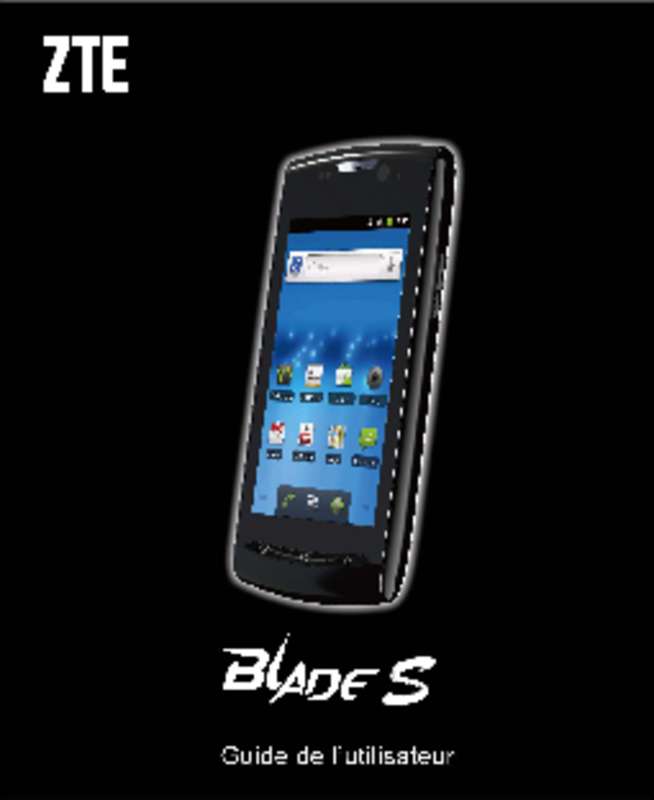 Guide utilisation ZTE BLADE S6  de la marque ZTE