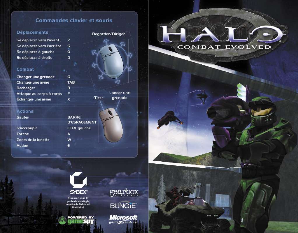 Guide utilisation GAMES PC HALO-COMBAT EVOLVED  de la marque GAMES PC