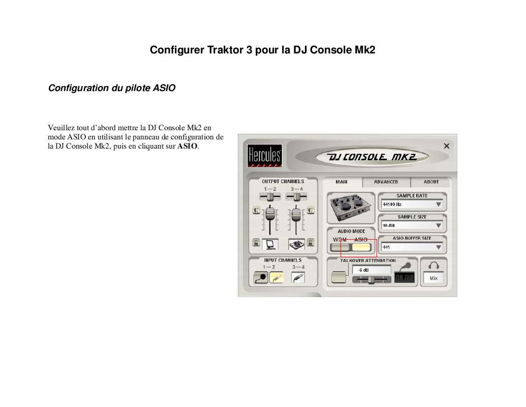 Guide utilisation  HERCULES DJ CONSOLE MK2 T3TKS  de la marque HERCULES