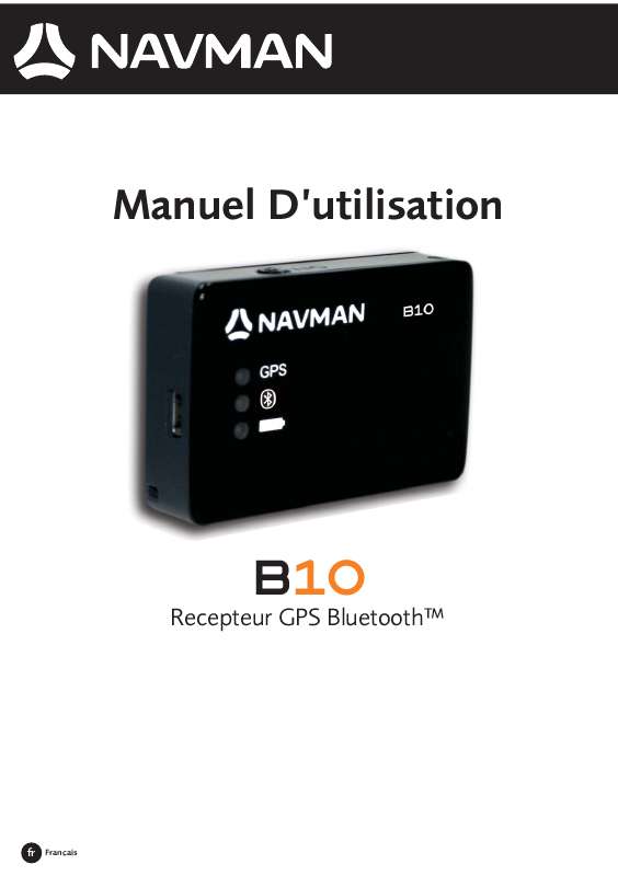 Guide utilisation NAVMAN B10-RECEIVER  de la marque NAVMAN