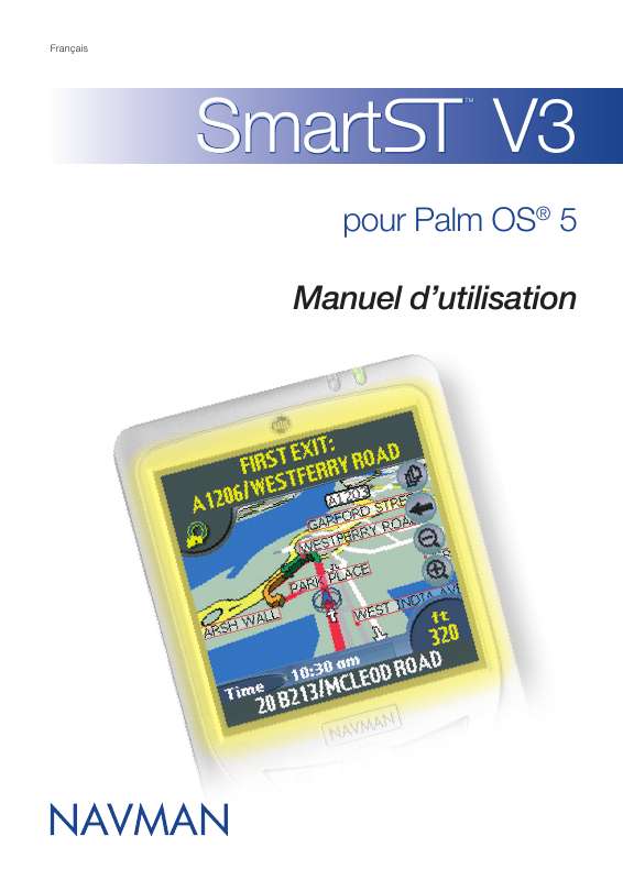Guide utilisation NAVMAN SMART ST V3  de la marque NAVMAN