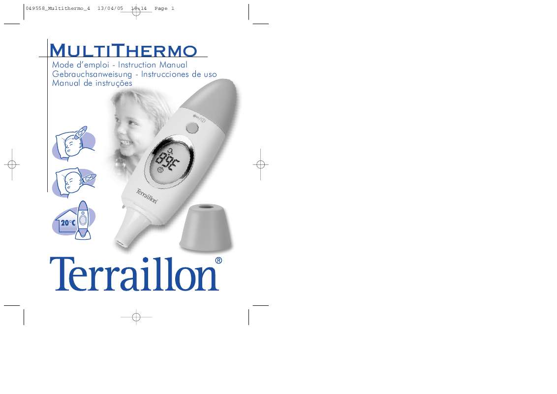 Guide utilisation  TERRAILLON MULTITHERMO 4  de la marque TERRAILLON