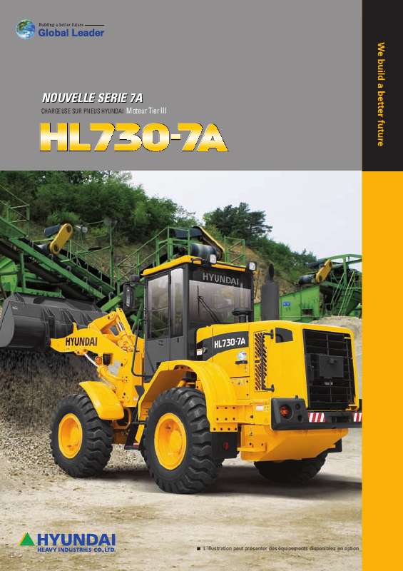 Guide utilisation HYUNDAI HL730-7A  de la marque HYUNDAI