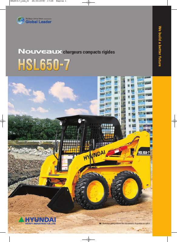 Guide utilisation HYUNDAI HSL650-7  de la marque HYUNDAI