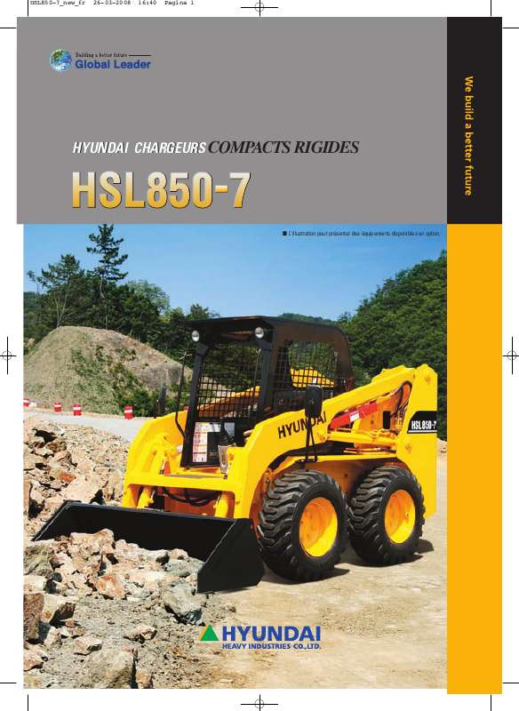 Guide utilisation HYUNDAI HSL850-7  de la marque HYUNDAI