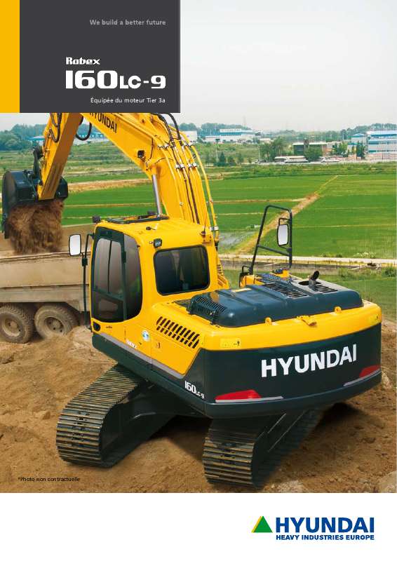Guide utilisation HYUNDAI R160LC-9  de la marque HYUNDAI
