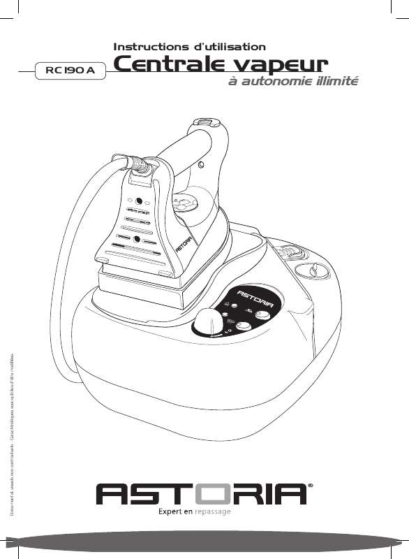Guide utilisation ASTORIA RC 190 A  de la marque ASTORIA