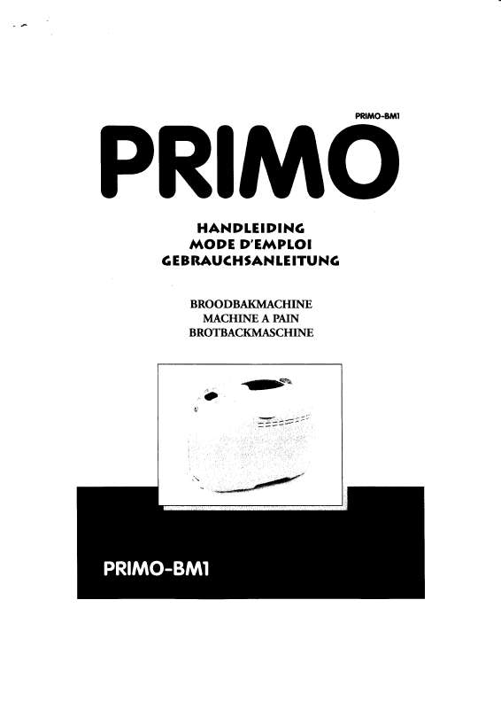 Guide utilisation  PRIMO BM1  de la marque PRIMO