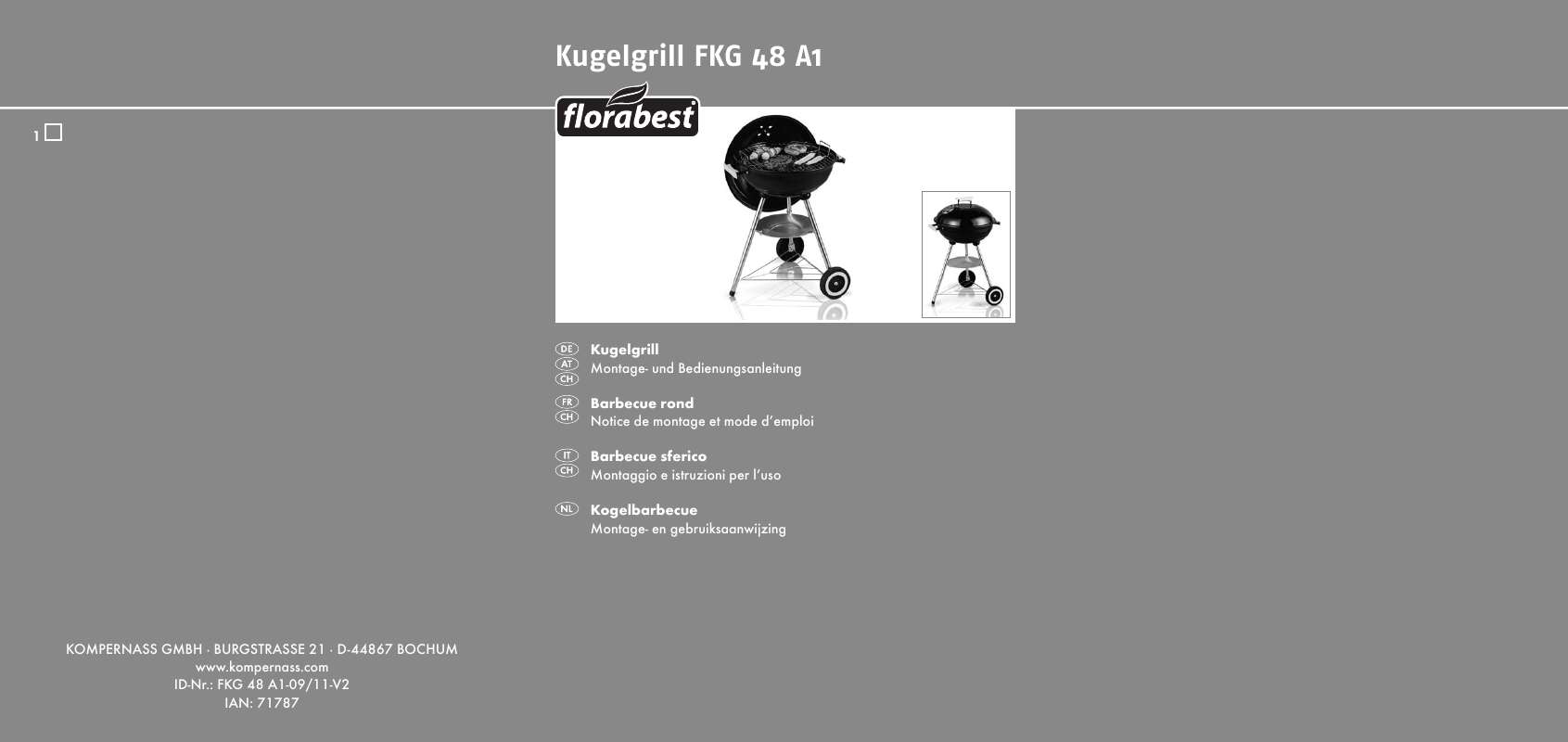 Guide utilisation FLORABEST FKG 48 A1  de la marque FLORABEST