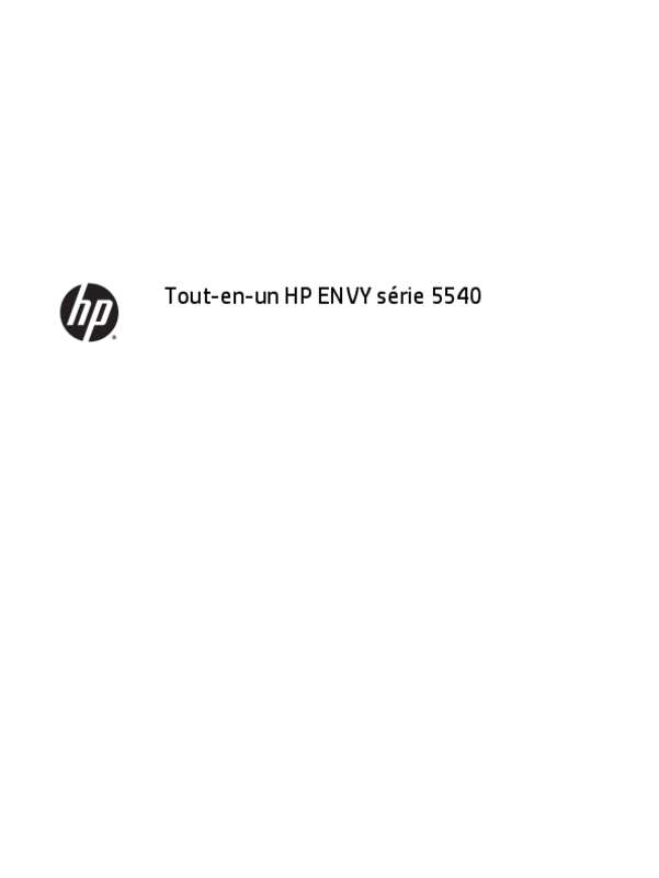 Guide utilisation HP ENVY 5547  de la marque HP