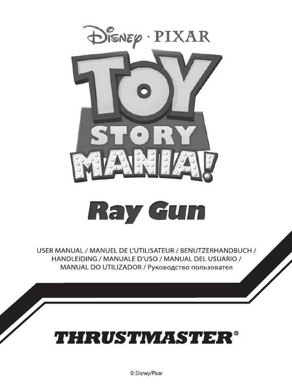 Guide utilisation THRUSTMASTER RAY GUN  de la marque THRUSTMASTER