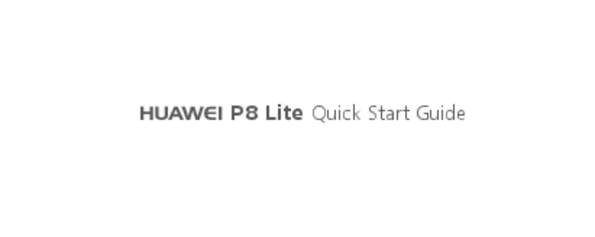 Guide utilisation HUAWEI P8 LITE  de la marque HUAWEI