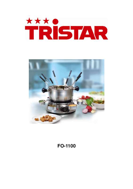 Guide utilisation TRISTAR FO-1100  de la marque TRISTAR