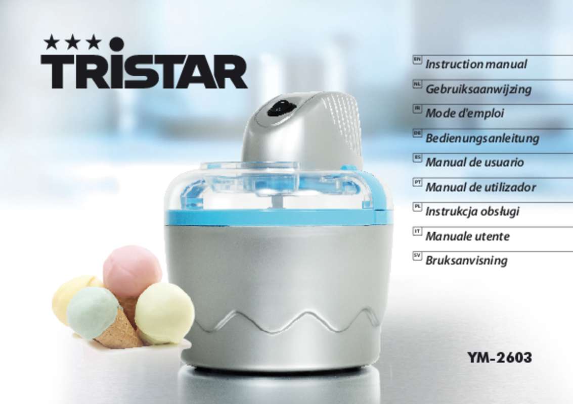 Guide utilisation TRISTAR YM-2603  de la marque TRISTAR