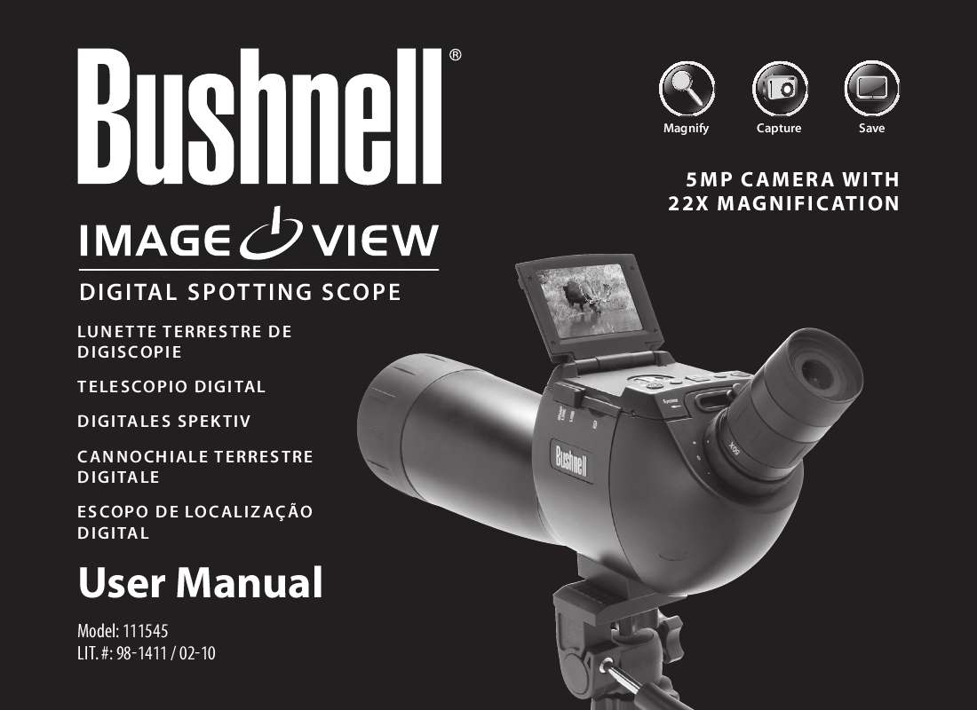 Guide utilisation BUSHNELL IMAGEVIEW  de la marque BUSHNELL