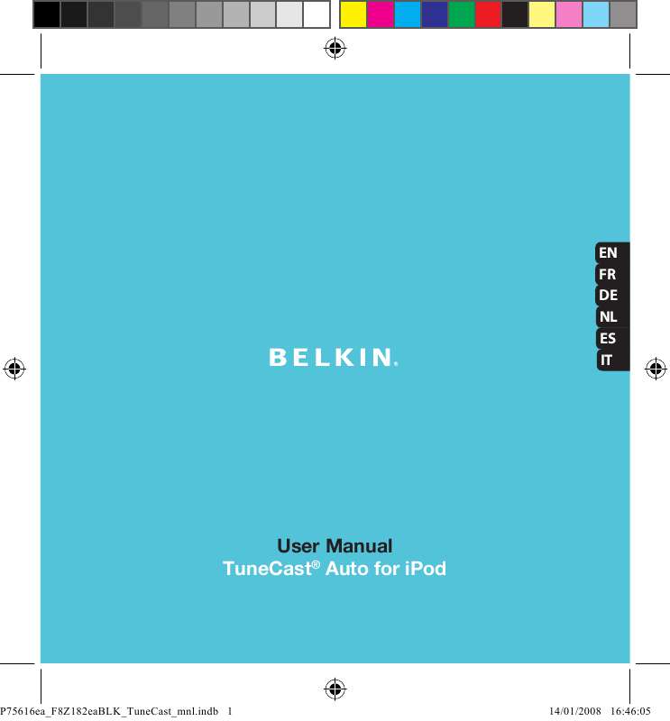 Guide utilisation  BELKIN TUNECAST AUTO 3 #F8Z182EABLK  de la marque BELKIN