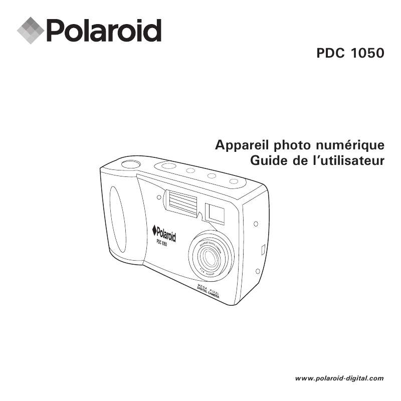 Guide utilisation  POLAROID PDC 1050  de la marque POLAROID