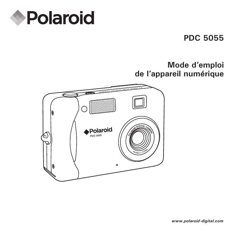 Guide utilisation  POLAROID PDC 5055  de la marque POLAROID