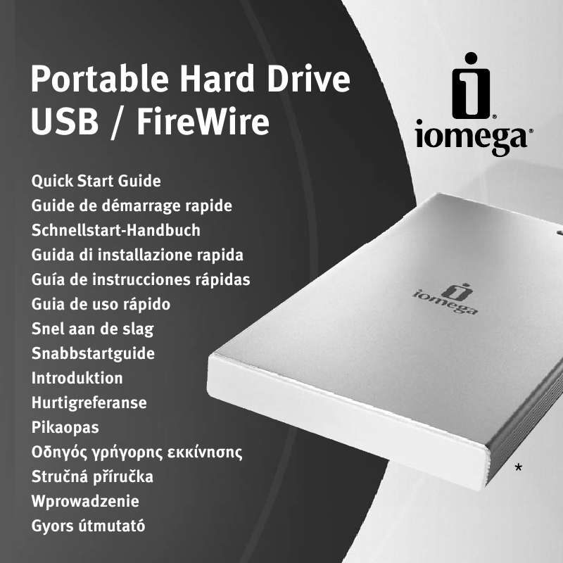 Guide utilisation IOMEGA PORTABLE HARD DRIVE USB  de la marque IOMEGA