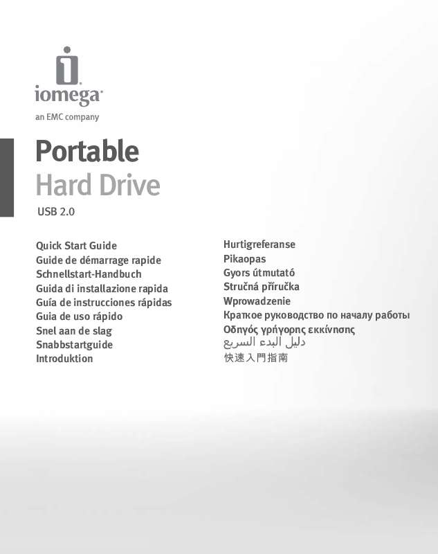 Guide utilisation IOMEGA PORTABLE HARD DRIVE USB 2.0  de la marque IOMEGA