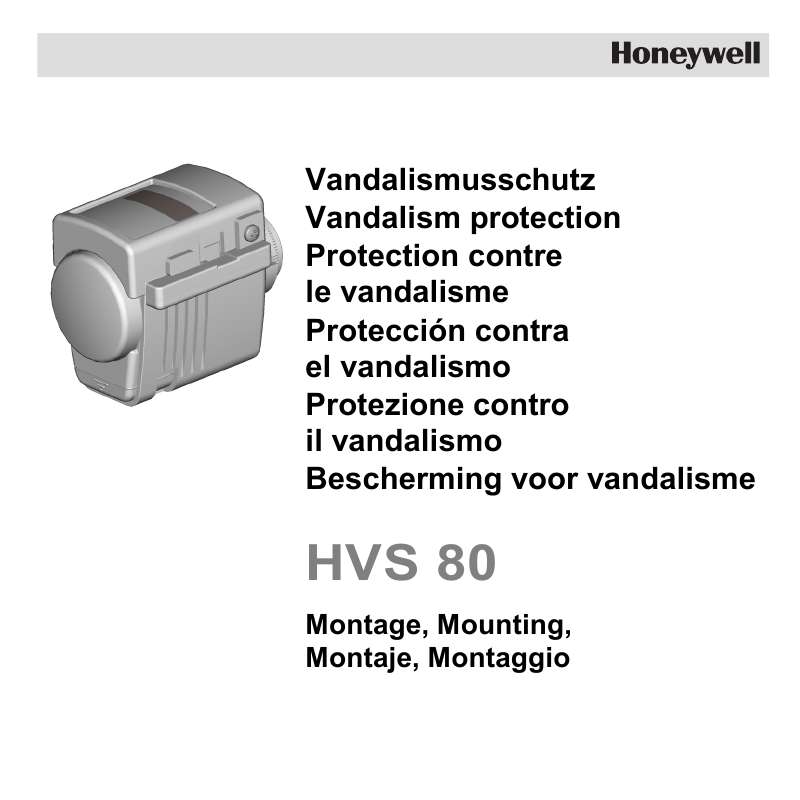 Guide utilisation HONEYWELL HVS 80  de la marque HONEYWELL