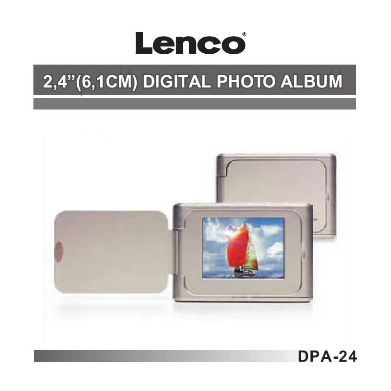 Guide utilisation  LENCO DPA-24  de la marque LENCO