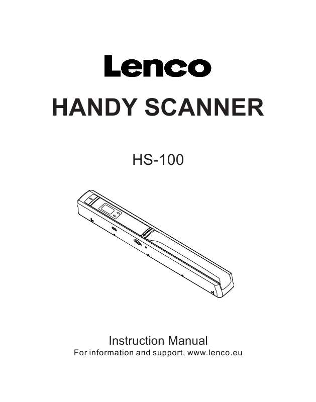 Guide utilisation LENCO HS-100  de la marque LENCO