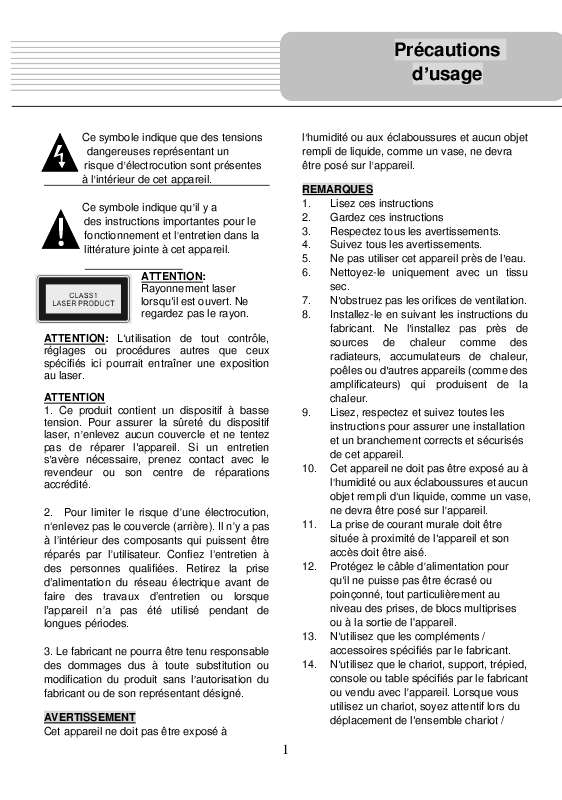 Guide utilisation LENCO MES-210  de la marque LENCO