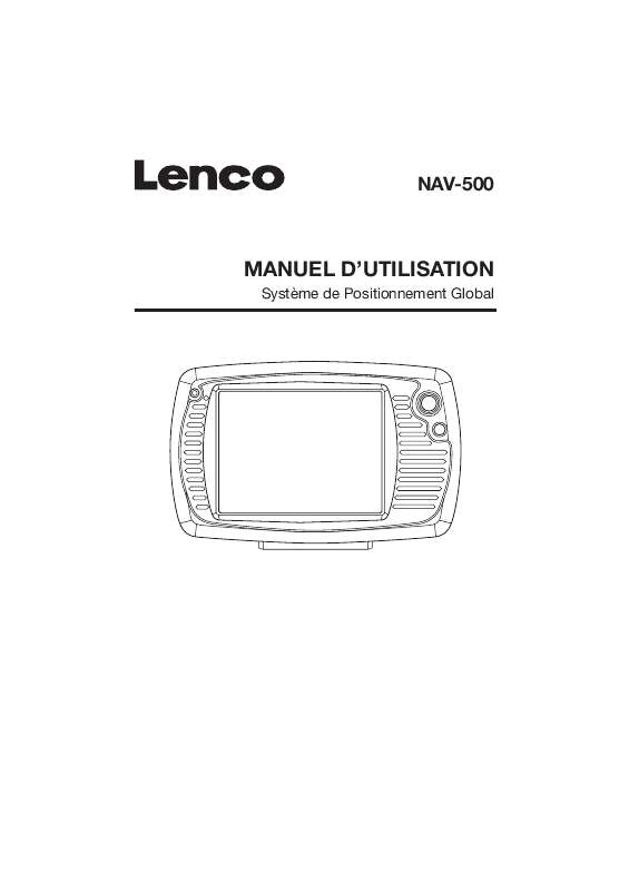 Guide utilisation  LENCO NAV-500  de la marque LENCO