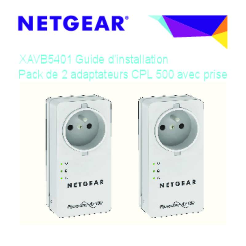 Guide utilisation NETGEAR XAVB5401  de la marque NETGEAR