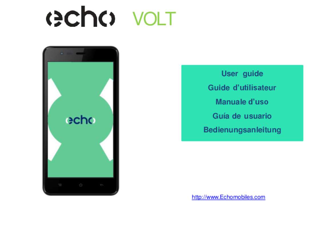 Guide utilisation ECHO VOLT  de la marque ECHO
