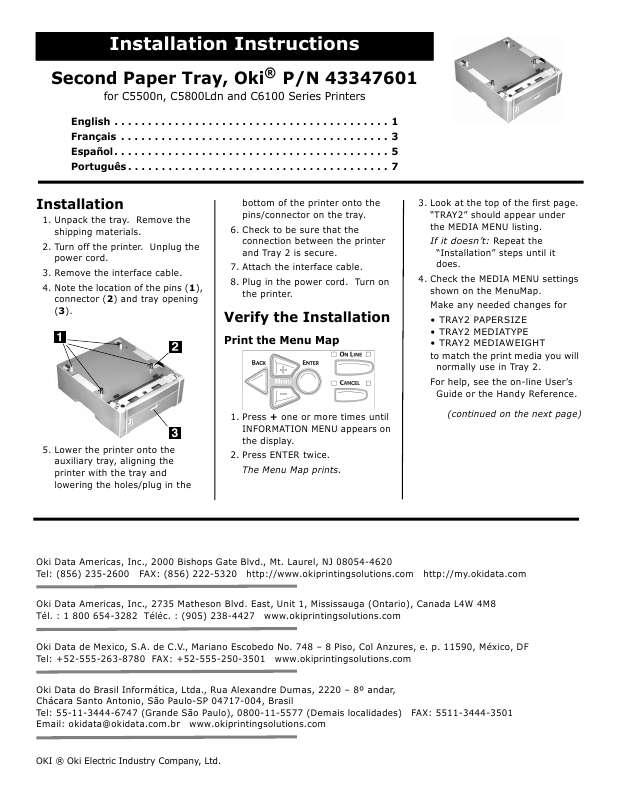 Guide utilisation OKI C6100DTN  de la marque OKI